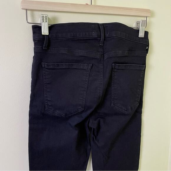 Agolde Black High Waist Skinny Jeans EUC Size 27 - Picture 6 of 13